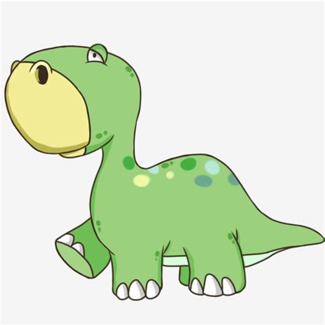 Walking Green Cartoon Dinosaur, Dinosaur Clipart, Cartoon Dinosaur, Walking Dinosaur PNG ...