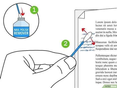 Comment Effacer Stylo Bille Sur Papier Idee Et Astuce De La Maison