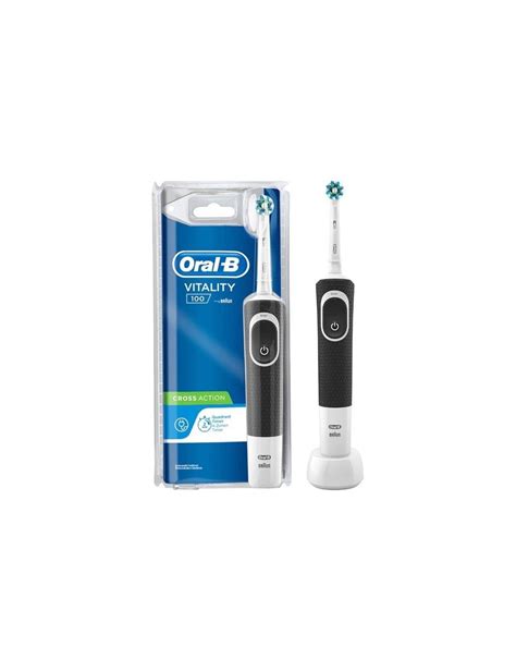 Cepillo El Ctrico Braun Oral B Vitality Cross Action Negro