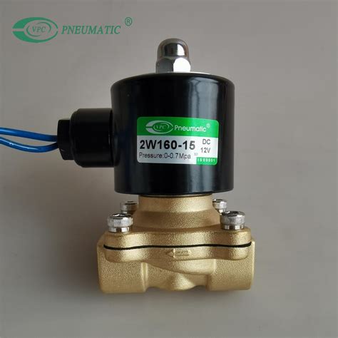 2w Ud Series Brass High Pressure Direct Acting Solenoid Valve Big