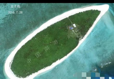 Beizi Island The Core Of The Twin Reefs Of The Nansha Islands Inews