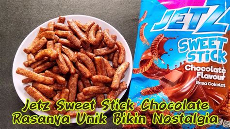 Jetz Sweet Stick Chocolate Flavour Review Snack Asik Rasa Unik YouTube