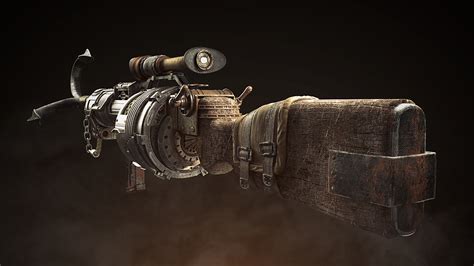 Steampunk Gun - CG Cookie