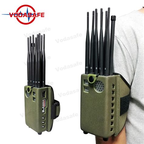 Military Powerful Portable Jammer Block Cdmagsm3g Umts4g Ltegps Signal