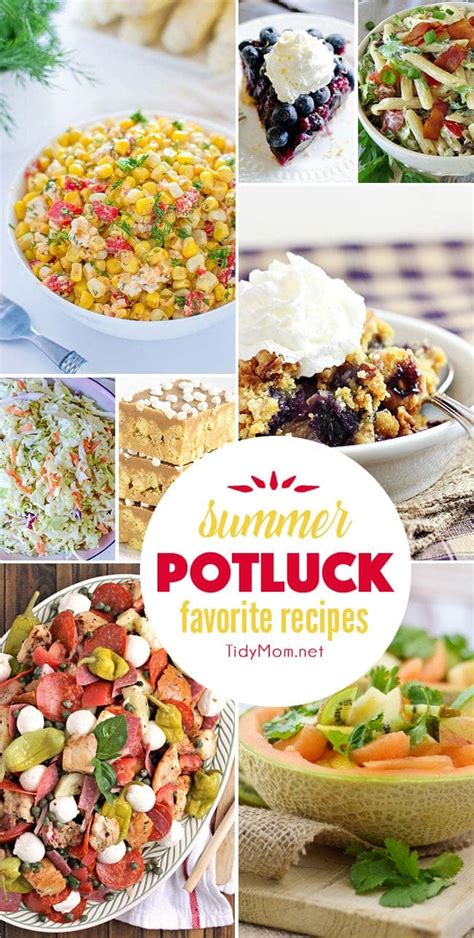 Favorite Summer Potluck Recipes Tidymom®