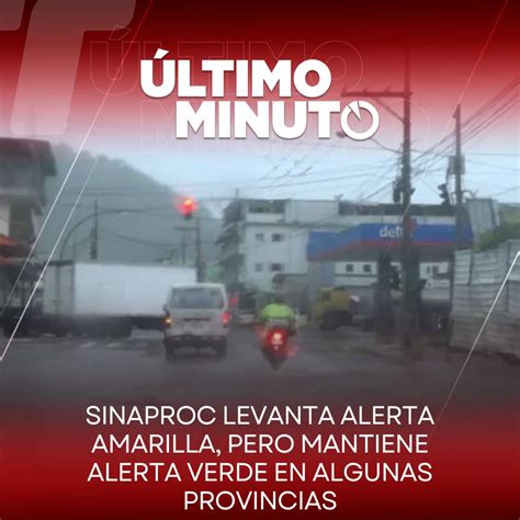 Telemetro Reporta On Twitter La Alerta Amarilla Fue Levantada En Las