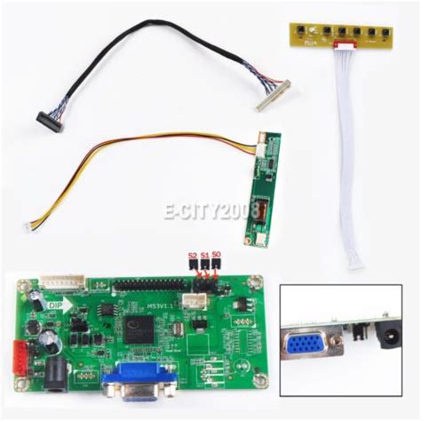 Hdmi Dvi Vga Audio Lcd Lvds Controller Board Diy Kit For Laptop Lcd Led