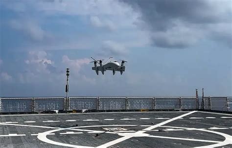 Successful Demonstration Of Transwing VTOL UAS Capabilities On Ships At