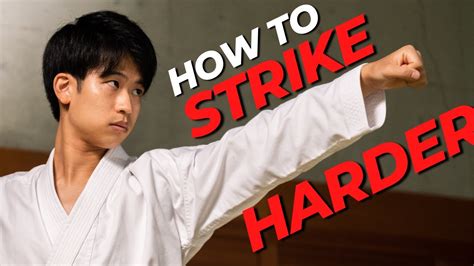 Japanese Senseis Pro Tip On How To Strike Harder Youtube