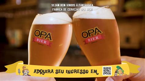 Teaser Visita à Fantástica Fábrica de Cervejas OPA BIER YouTube