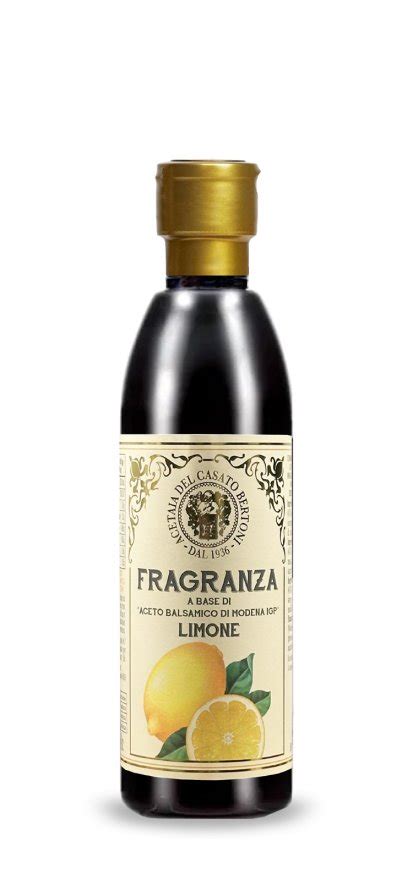 Fragranza A Base Di Aceto Balsamico Di Modena Igp Limone Acetaia Del