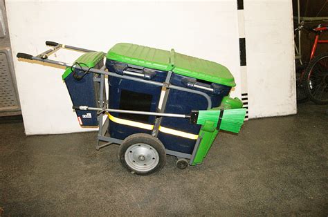 6200016 Road Sweepers Cart 104cm X 175 X 65 Stockyard Prop And