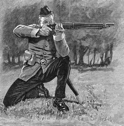 Rifle, kneeling position, 1892 Our beautiful Wall Art and Photo Gifts ...