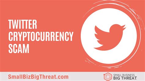 Twitter Cryptocurrency Scam Michigan Sbdc