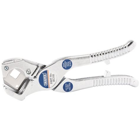 draper  hc mm mm capacity rubber hose  pipe cutter