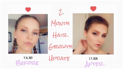 2 Month Hair Growth Update ️ ️ ️ ️ ️ Youtube