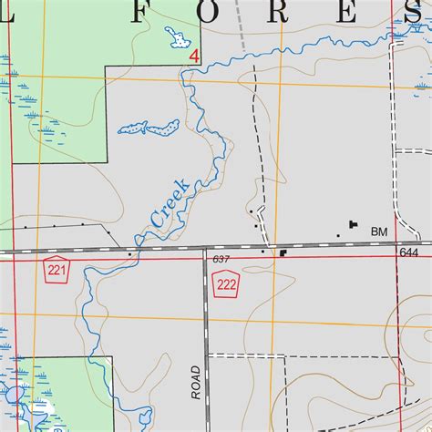 Pontchartrain Shores Mi Fstopo Legacy Map By Us Forest Service Topo Avenza Maps