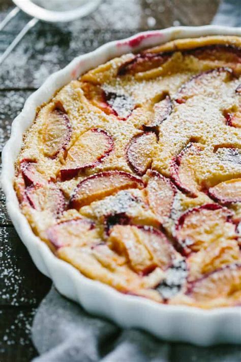 Brown Sugar Plum Clafoutis Coley Cooks