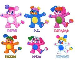 Quadro Desenho Animado Popples Painel Infantil Anos Ursos Elo