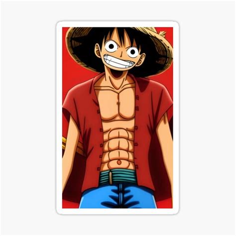 One Piece Monkey D Luffy Sticker For Sale By Youchooseshop Redbubble