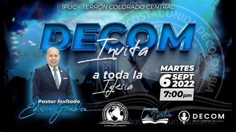 CULTO DE DECOM YouTube