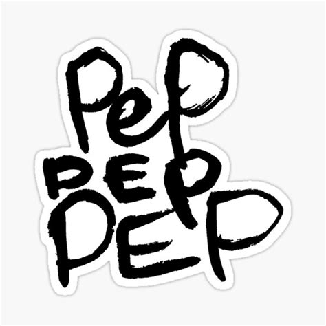 Pep Pep Pep Pep Sticker For Sale By Oochilka Redbubble