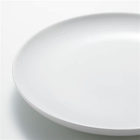 White Porcelain Dish Xl 無印良品 Muji