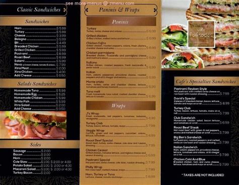 Online Menu of Cafe Palisades Restaurant, Fort Lee, New Jersey, 07024 ...