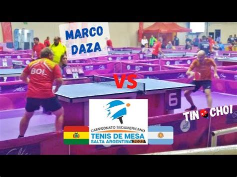 Marco Daza VS Tin Cho Campeonato Sudamericano MASTER 2022 Salta