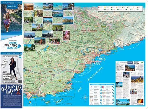 carte touristique cote dazur france   bhspromotion issuu