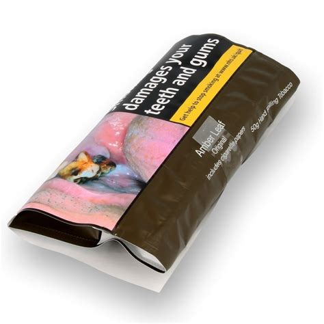 Amber Leaf Hand Rolling Tobacco 50g Papers