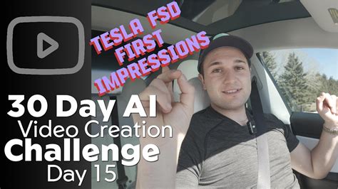 Tesla FSD First Impressions YouTube