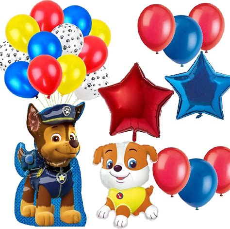 BALONY Urodzinowe Zestaw DEKORACJI PAW PSI PATROL 9927826679