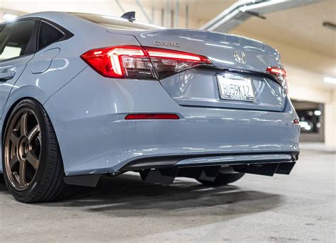 Sonic Gray 11th Gen Civic Photoshoot With Aftermarket Goodies