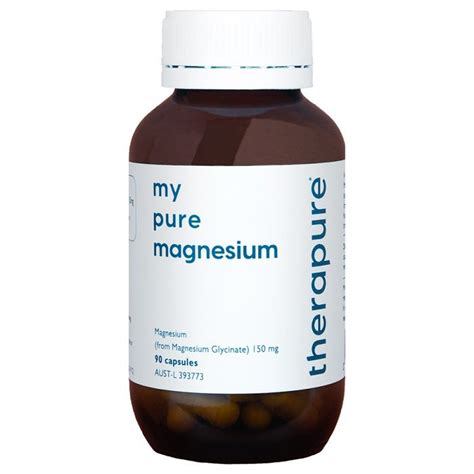 Therapure My Pure Magnesium Cap X 90 - Buy Online in Australia ...