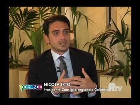 Reggio Tv Massimo Calabrò intervista Nicola Irto YouTube