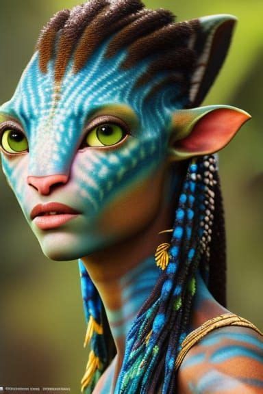 Neytiri Ai Generated Artwork Nightcafe Creator