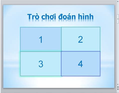 Hướng Dẫn Tạo Trò Chơi đoán Hình Trên Powerpoint đơn Giản