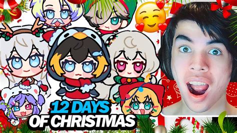 12 Days Of Nijisanji En🎄 Christmas Cover Reaction Youtube