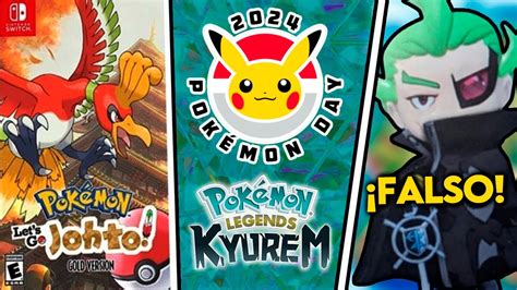 POKÉMON PRESENTS 2024 REMAKE JOHTO O TESELIA Rumores y humo