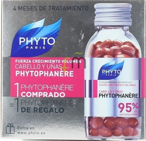 Phyto Phytophanere Complemento Alimenticio Capsules 2 X 120 U