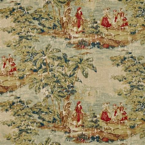 Covington Bosporus Antique Red Fabric Onlinefabricstore