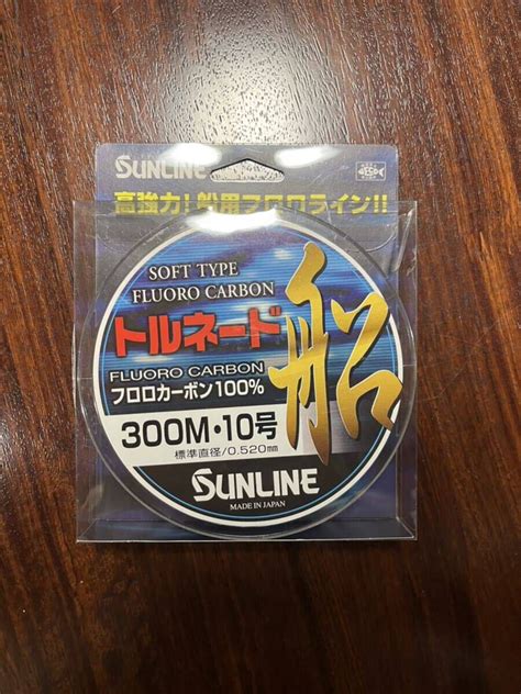 Yahooオークション 【未使用】 サンライン トルネード船 10号 300m