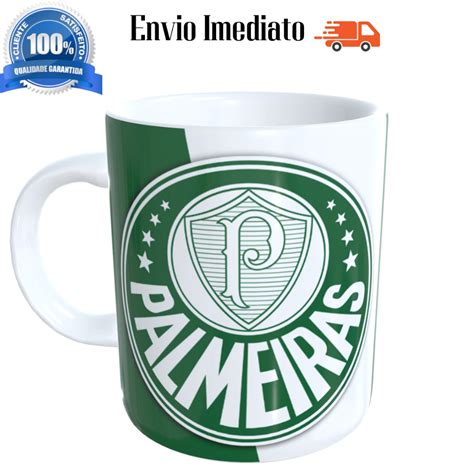 Caneca Personalizada Palmeiras Futebol De Porcelana Shopee Brasil