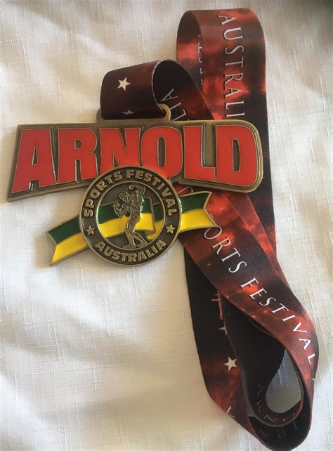 Arnold Sports Festival Medal – Global Fitness Institute