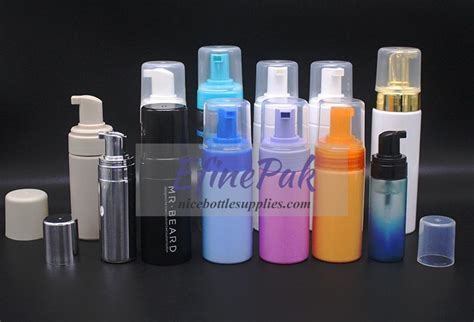 Mousse Bottles With Pump Custom Color Foaming Bottle Supplier