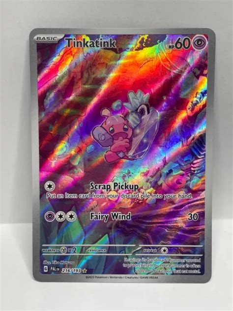 POKÉMON JCC TINKATINK Paldea Evolved 216 193 Ilustración Rara EUR 0 09