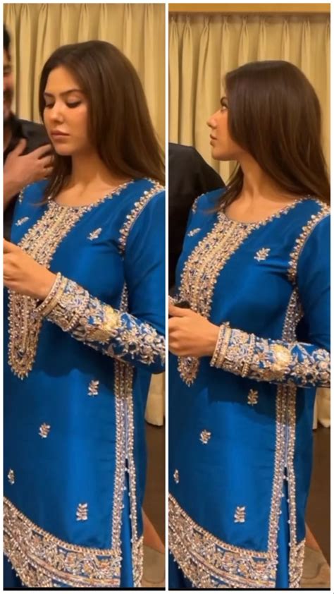 Sonam Bajwa Blue Suit In 2024 Dress Clothes For Women Indian