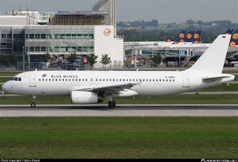 D ANNA Blue Wings Airbus A320 233 Photo by BjörnD ID 421401