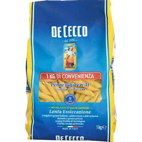 De Cecco Penne Rigate 1 Kg Ottos Onlineshop Ottosch